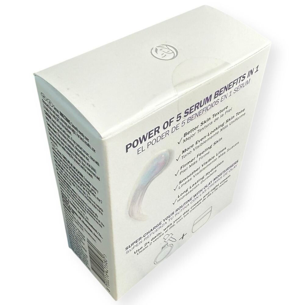 Olay Super Serum 30ml Niacinamide Collagen Peptide Vitamin C AHA NIB - Picture 5 of 6